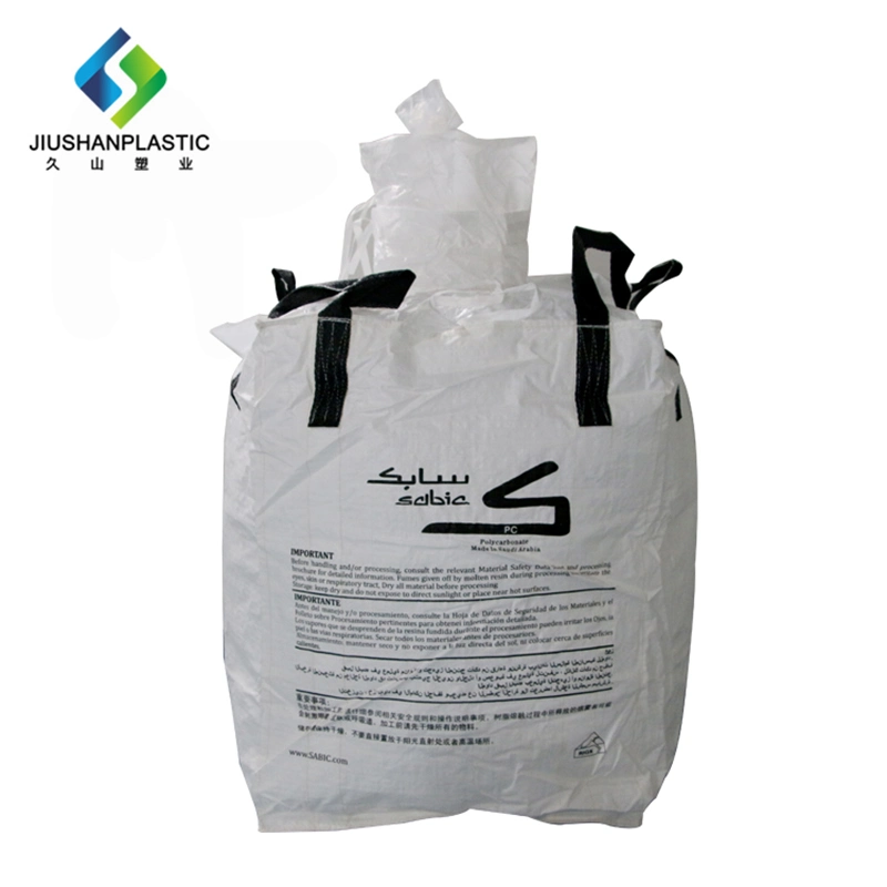 1t Garbage Bag with Flat Bottom Jumbo Bag for PP, PE, Pet