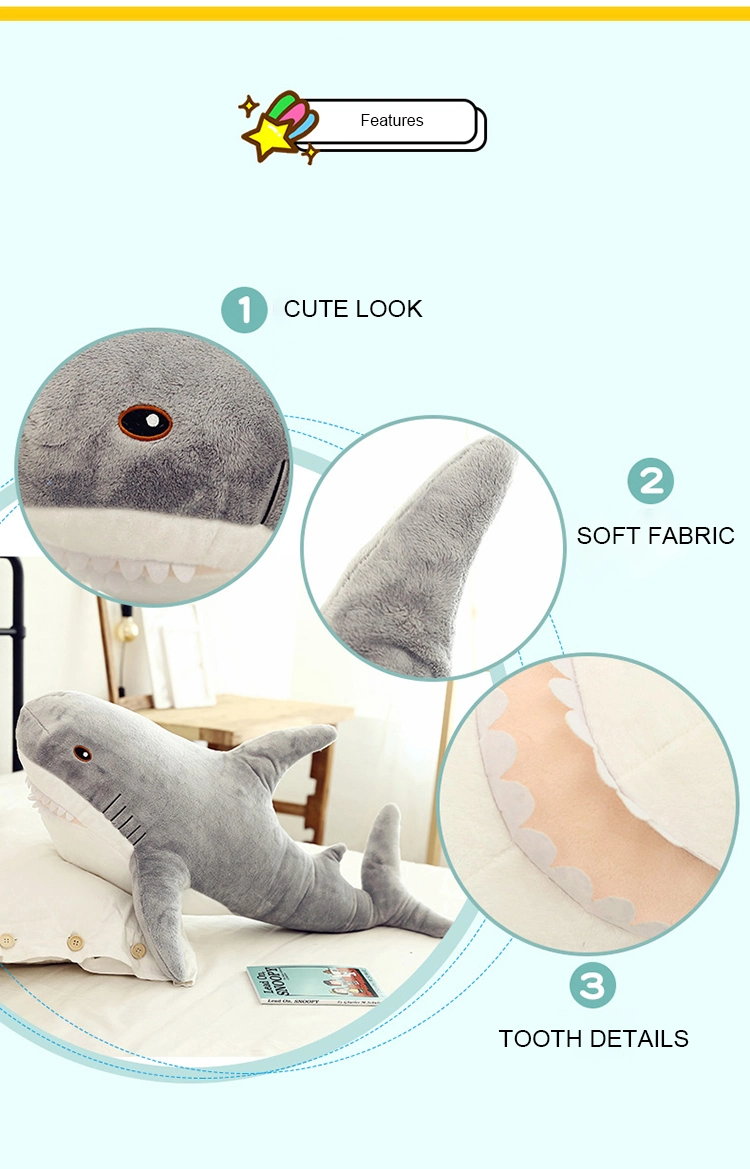 OEM Like Hot Sale High Productivity Plush Baby Shark Pet Toys