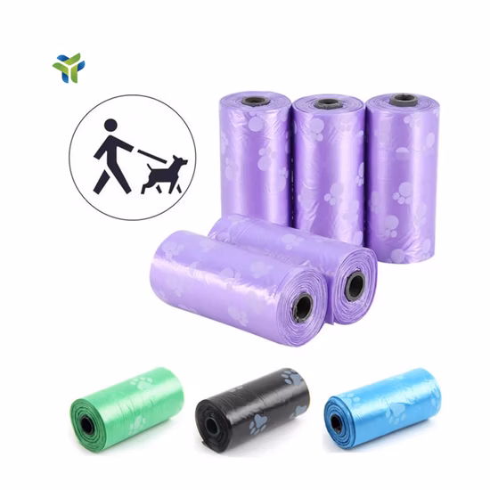 개 배설물 봉투/애완 동물 배설물 봉투/애완 동물 배설물 봉투